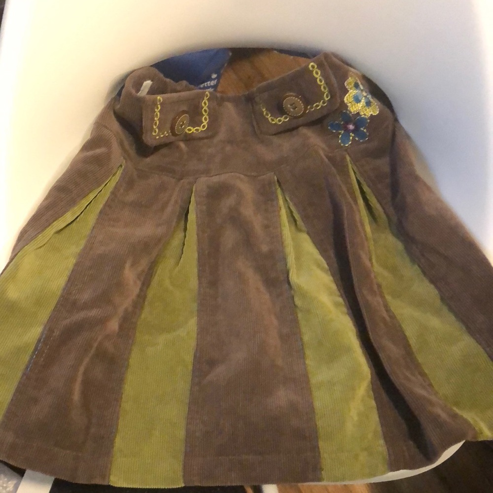Corduroy skirt mini boss 6X